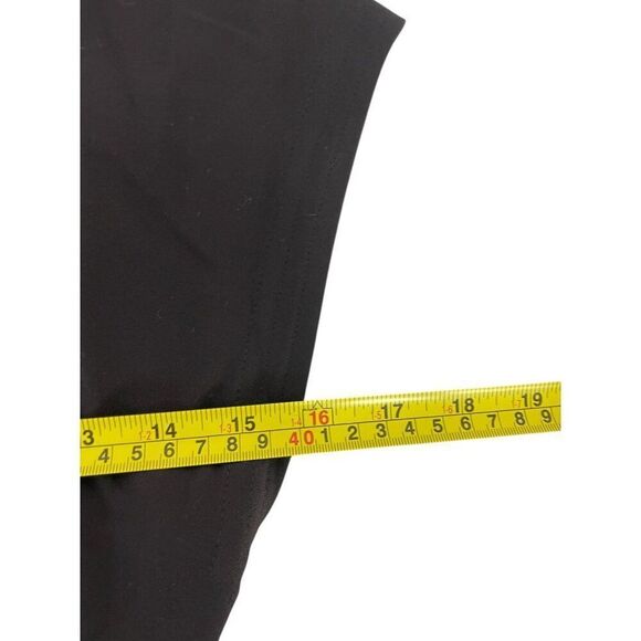 Massimo Dutti Womens Midi Dress XS Brown Gathered Detail Slit 9225/952 NWT - Picture 16 of 16